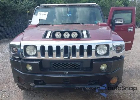 2004 Hummer H2 from USA, damaged, VIN 5GRGN23U34H120293